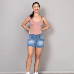 Short Mujer Celeste