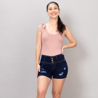 Short Mujer Azul Oscuro